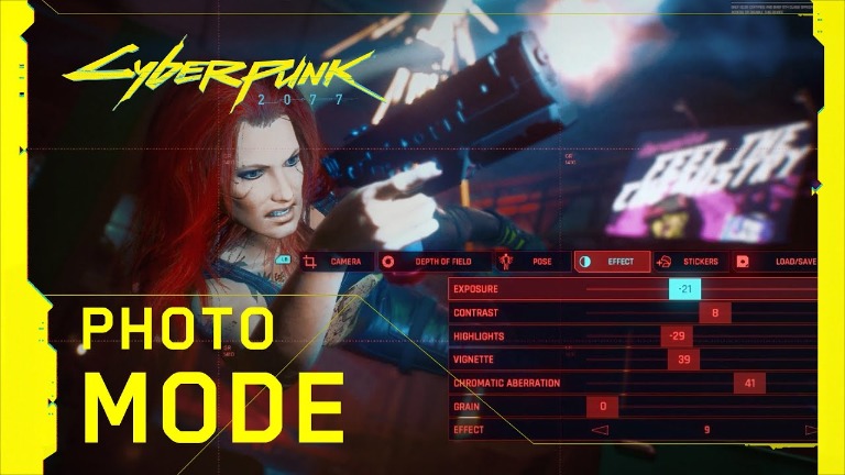 cyberpunk 2077 mode photo